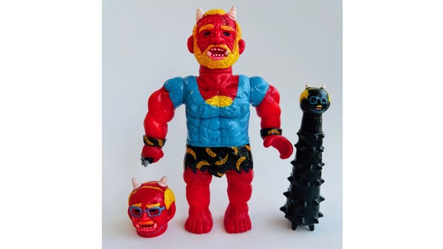 デハラユキノリ作「ONI」　源平の里むれ提供
