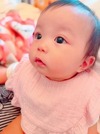 生後9カ月の娘さん／母親提供