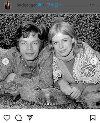 ミック・ジャガーのインスタグラム＠mickjaggerより