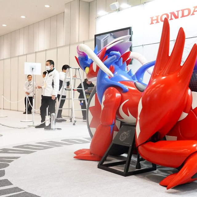 「東京モーターサイクルショー2026」で特別展示されたコライドン