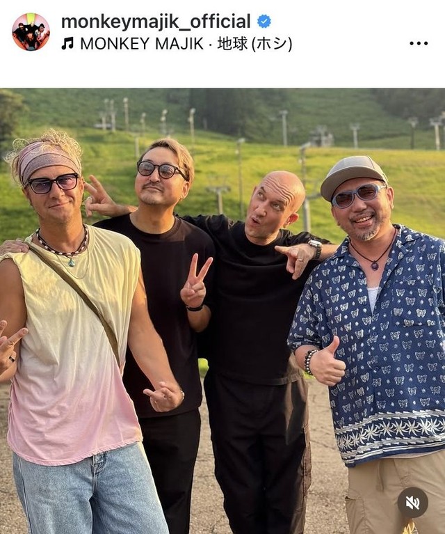 MONKEY MAJIKのインスタグラム＠monkeymajik_officialより