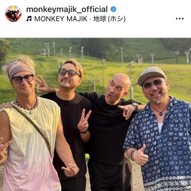 MONKEY MAJIKのインスタグラム＠monkeymajik_officialより