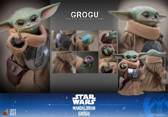 再生産決定”グローグーの1/1スケールフィギュアが11月に発売！『スター
