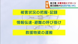 ドローン活用で災害から街を守る　ＡＩで捜索システムの研究　東日本大震災の教訓を生かす