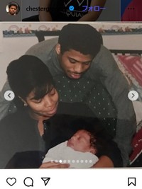 チェスター・グレゴリーのインスタグラム＠chestergregoryより