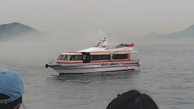 高松市男木島沖　16日午後5時40分ごろ
