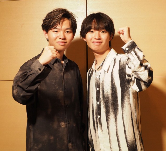 兄ーズ(Annies)の山下宗一郎（左）と順一朗