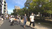 西川緑道公園筋（岡山市 25日）