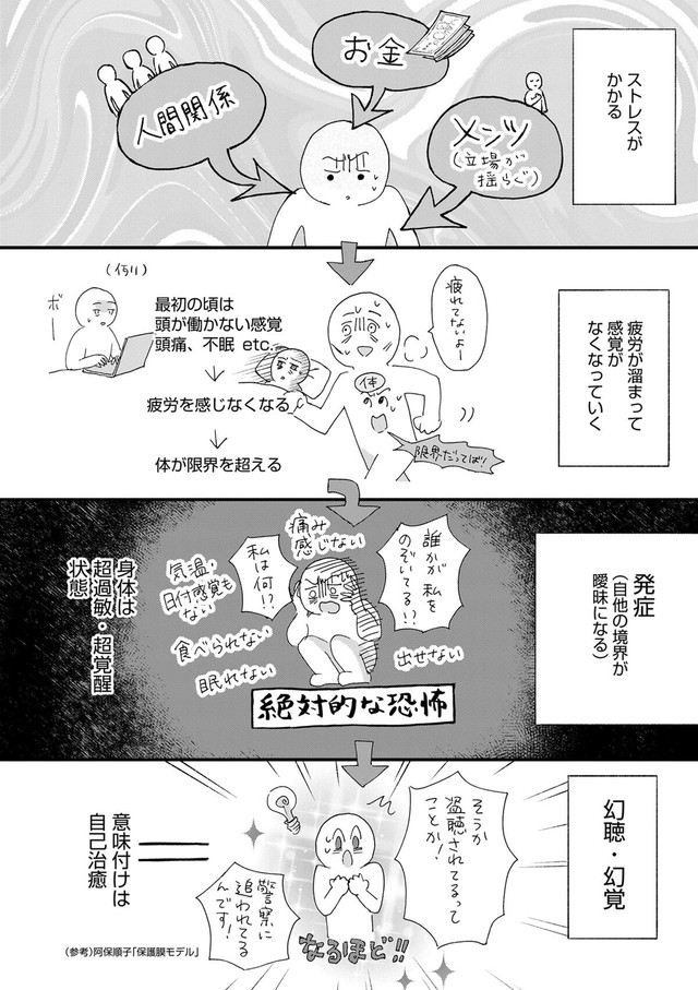 【漫画】『こころのナース夜野さん　第25話　人間の回復力』4　🄫水谷 緑／小学館