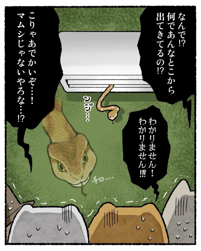 【漫画】『エアコンから〇〇が生えた話』18（ゆうさん提供）