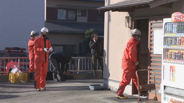 火事があった製麺所兼住宅　坂出市高屋町