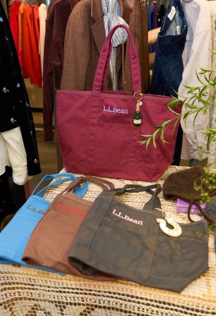 ROSE BUDだけの別注色！ 【L.L.Bean】大人気「グローサリー・トート