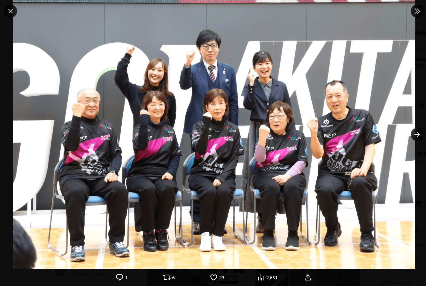 MATAGI SNIPERS / マタギスナイパーズの公式X（@matagisnipers）より