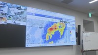 岡山市の災害対策本部　新庁舎　午前11時ごろ