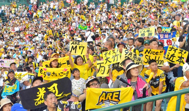 道頓堀にいる阪神ファン風の人は阪神ファンではありません」 ガチ勢が