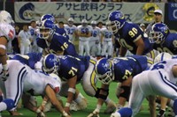 2002.01.03　関学ーアサヒ飲料　東京ドーム（山岡丈士さん撮影）