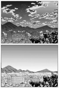 【漫画】『無表情な男の子』38（鹿古さん提供）