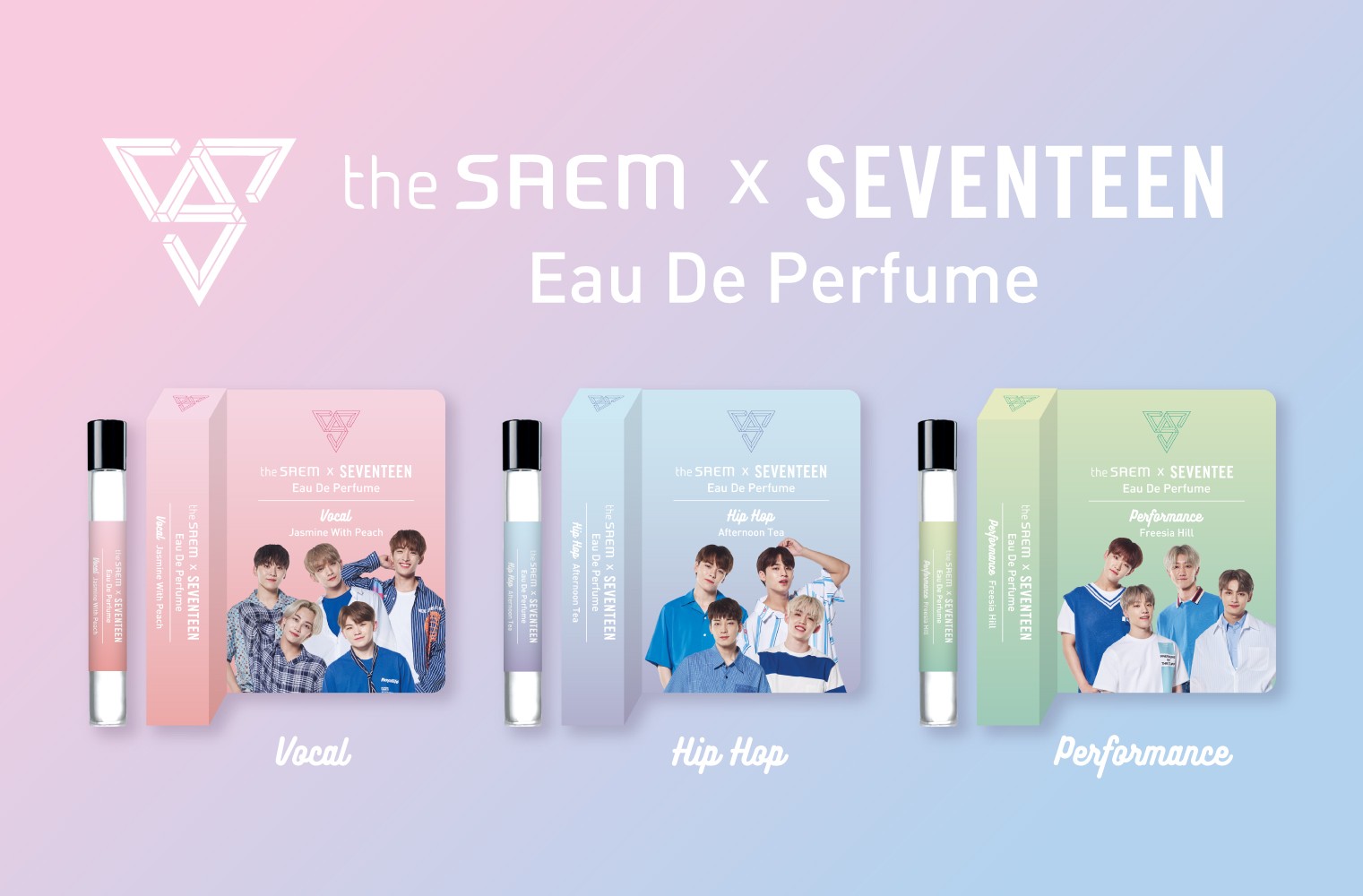 日本限定発売】the SAEM×SEVENTEENコラボフレグランスが11月11日