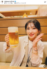 飯田圭織さん（本人の公式インスタグラムから）
