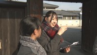 岡山市の高校生が地域の歴史を伝える　門田屋敷周辺を散策しながら地域の人を案内