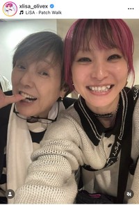 LiSAインスタグラム＠xlisa_olivexより