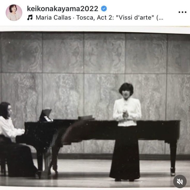 中山圭以子インスタグラム＠keikonakayama2022より