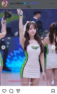 三上悠亜のインスタグラム＠yua_mikamiより