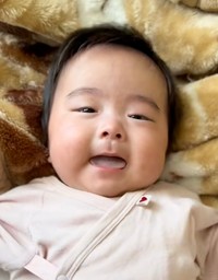 スクスク成長しているゆあちゃん♡（提供：@yuaremudoublesさん）
