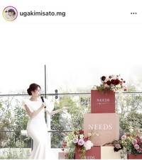 宇垣美里マネジャーの公式インスタグラム＠ugakimisato.mgより