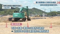 新県立高校の建設予定地　さぬき市　