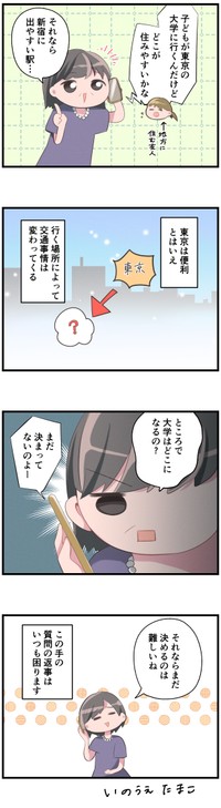 「東京」と一口に言っても広いんですよ…