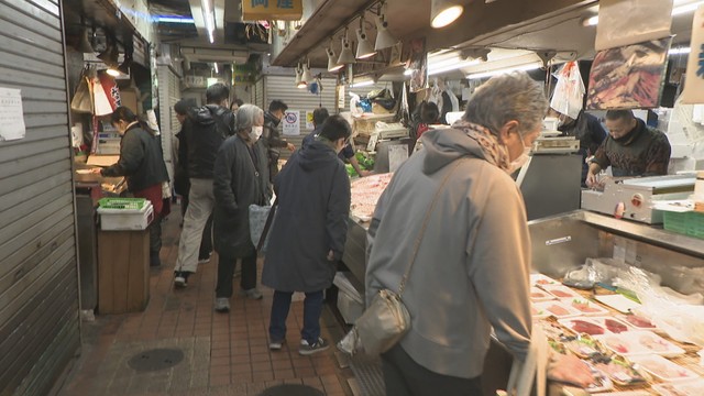 岡ビル市場　岡山・北区野田屋町　2025年12月30日