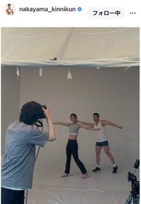なかやまきんに君のインスタグラム＠nakayama_kinnikunより