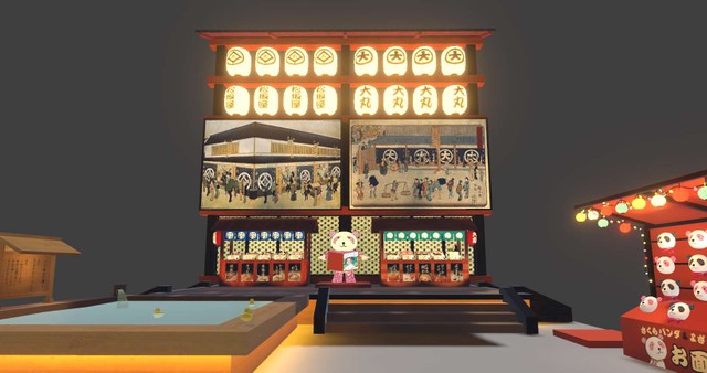 大丸松坂屋百貨店のブース（提供：HIKKY）