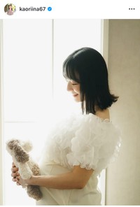 米澤かおりアナのインスタグラム＠kaoriina67より