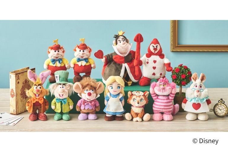 超激レア⭐︎ ディズニー　ポワポワぬいぐるみ　アリス おうちでティーパーティーできる！ 【ディズニーストア】『ふしぎの国
