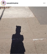 佐々木舞音アナウンサーのインスタグラム(＠sasakimaine)より