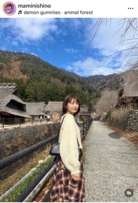 西野実見（@maminishino）さんのインスタグラムより