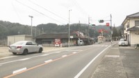 事故があった国道　高松市塩江町安原上