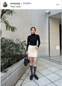 ANNI YANGのインスタグラム@anniyangより