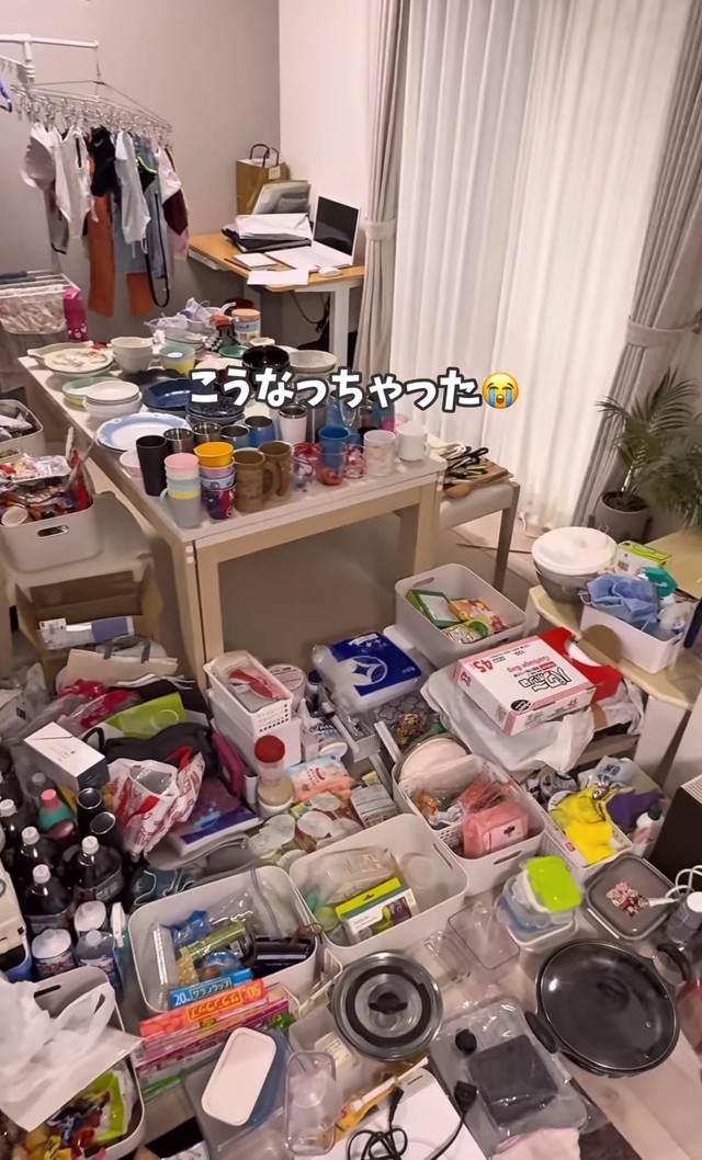 全出ししてみた結果／くり子さん（@kuriko_kurashi）提供