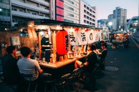 長浜屋台街にある人気屋台「長浜のひろし」