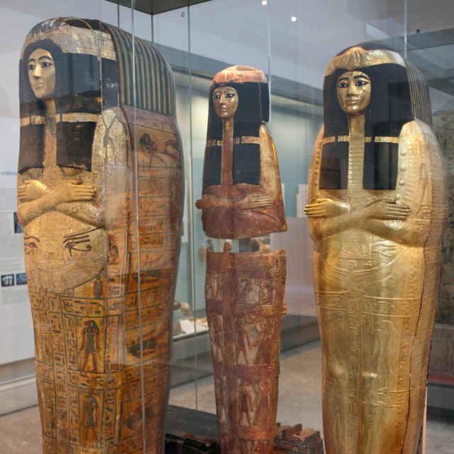 大英博物館の古代エジプトの展示