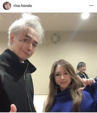 本田理沙インスタグラム＠risa.hondaより