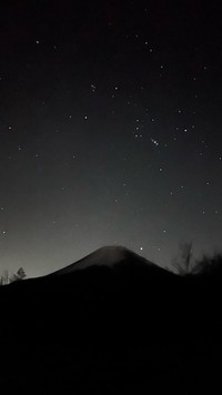 夜にはきれいな星空が見える／アセンションマスターさん（@yococoass22）提供