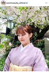 増田紗織（@saorimasuda_official）さんのインスタグラムより