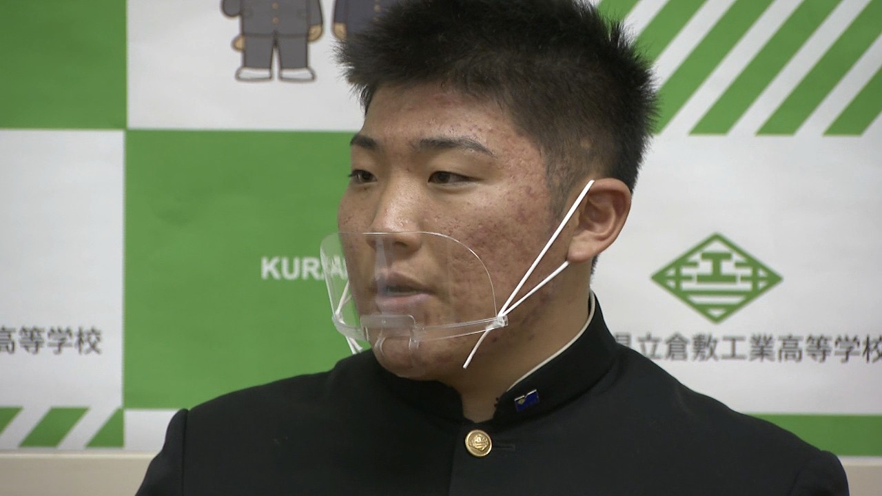 プロ野球ドラフト会議 倉敷工 福島章太投手を中日が4位指名 岡山 Ksbニュース Ksb瀬戸内海放送