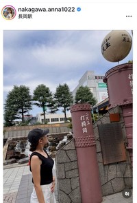 中川安奈アナウンサーのインスタグラム＠nakagawa.anna1022より