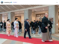 天皇、皇后両陛下と長女愛子さま「大相撲初場所８日目」を観戦（宮内庁インスタグラムから）