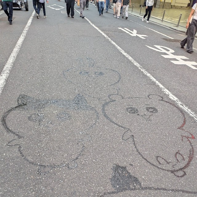 さまざまなキャラクターが（ちょちょさん提供）